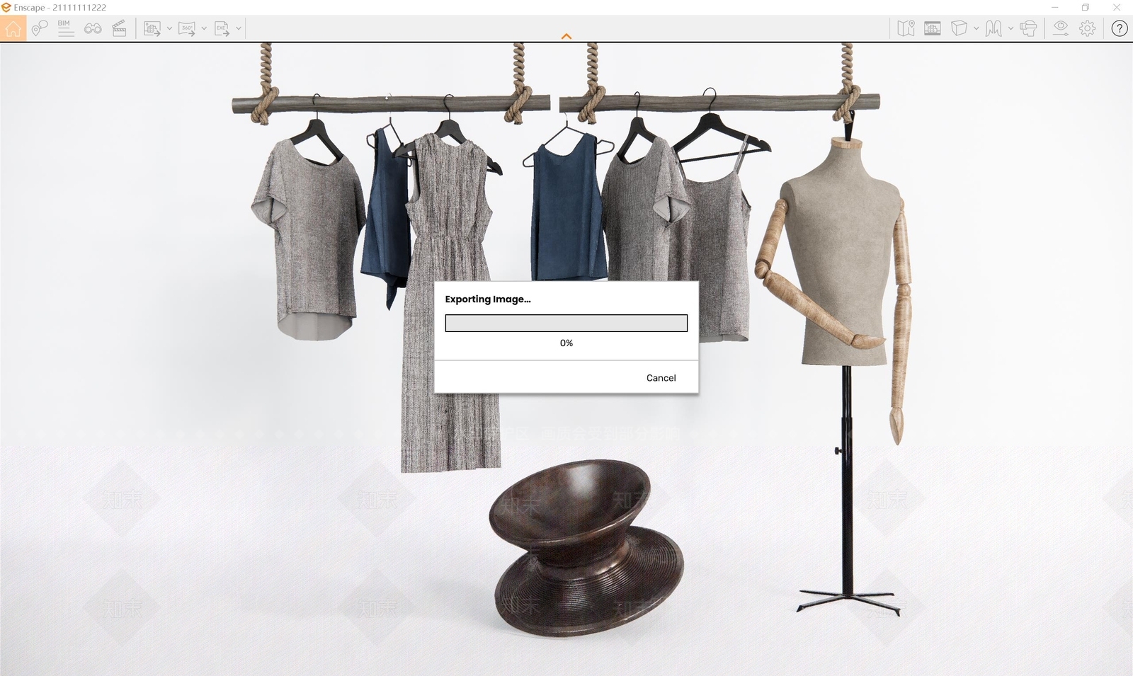 现代服装SU模型下载【ID:1109766428】