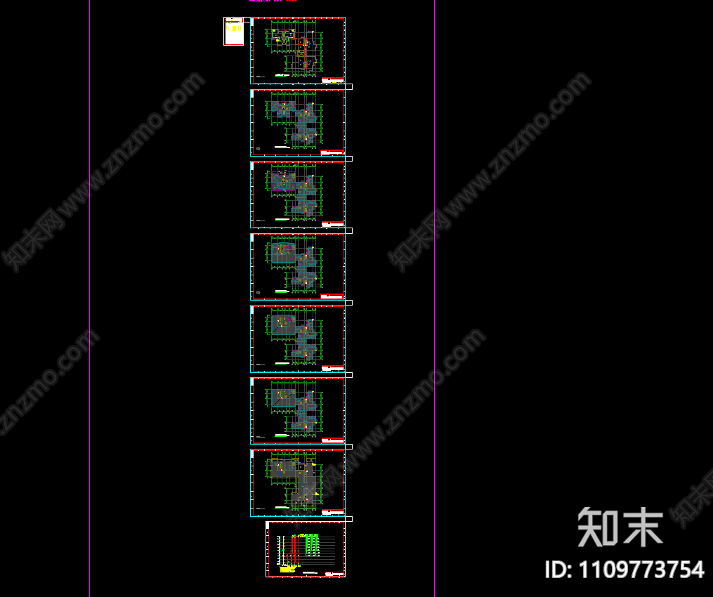 小区微改造项目给排水施工图cad施工图下载【ID:1109773754】