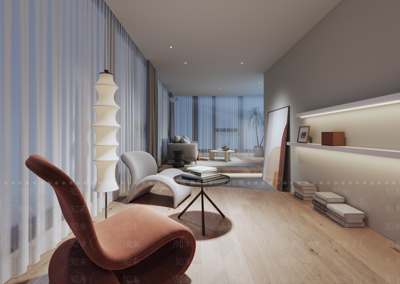 现代家居影音室3D模型下载【ID:1109789180】