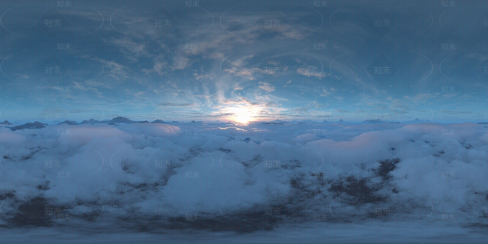 天空云层HDR贴图下载【ID:1109825253】