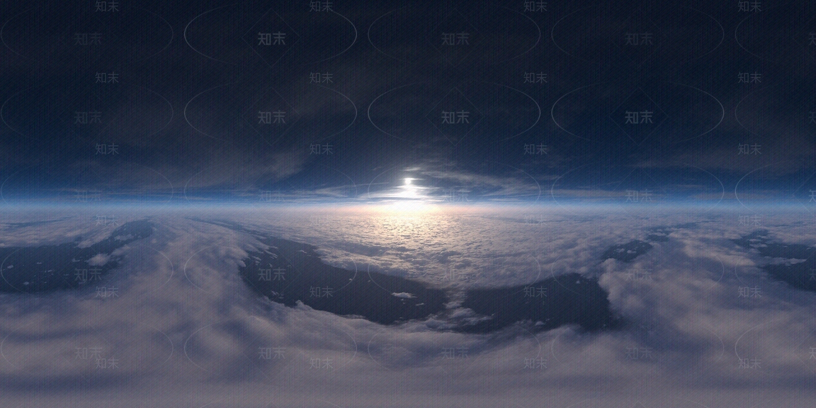 天空云层HDR贴图下载【ID:1109825582】