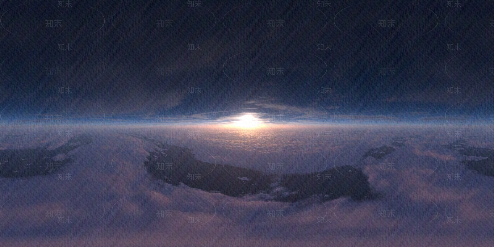 天空云层HDR贴图下载【ID:1109825833】