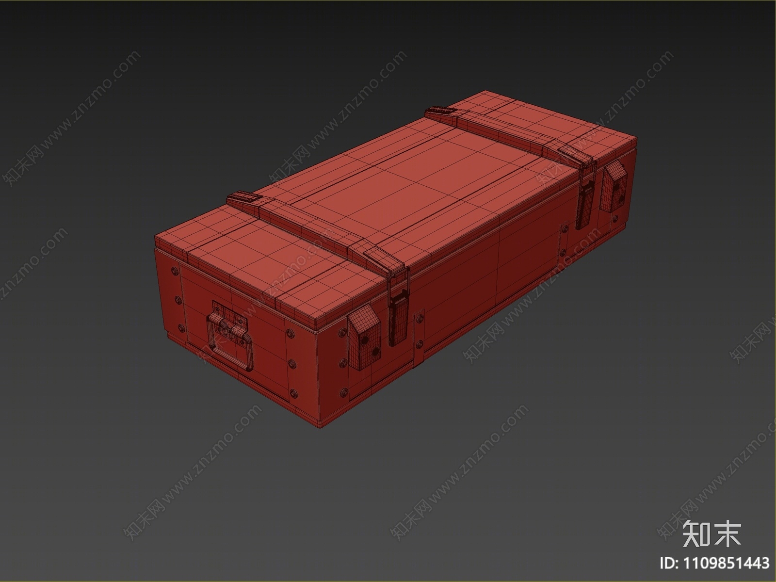 现代木箱3D模型下载【ID:1109851443】