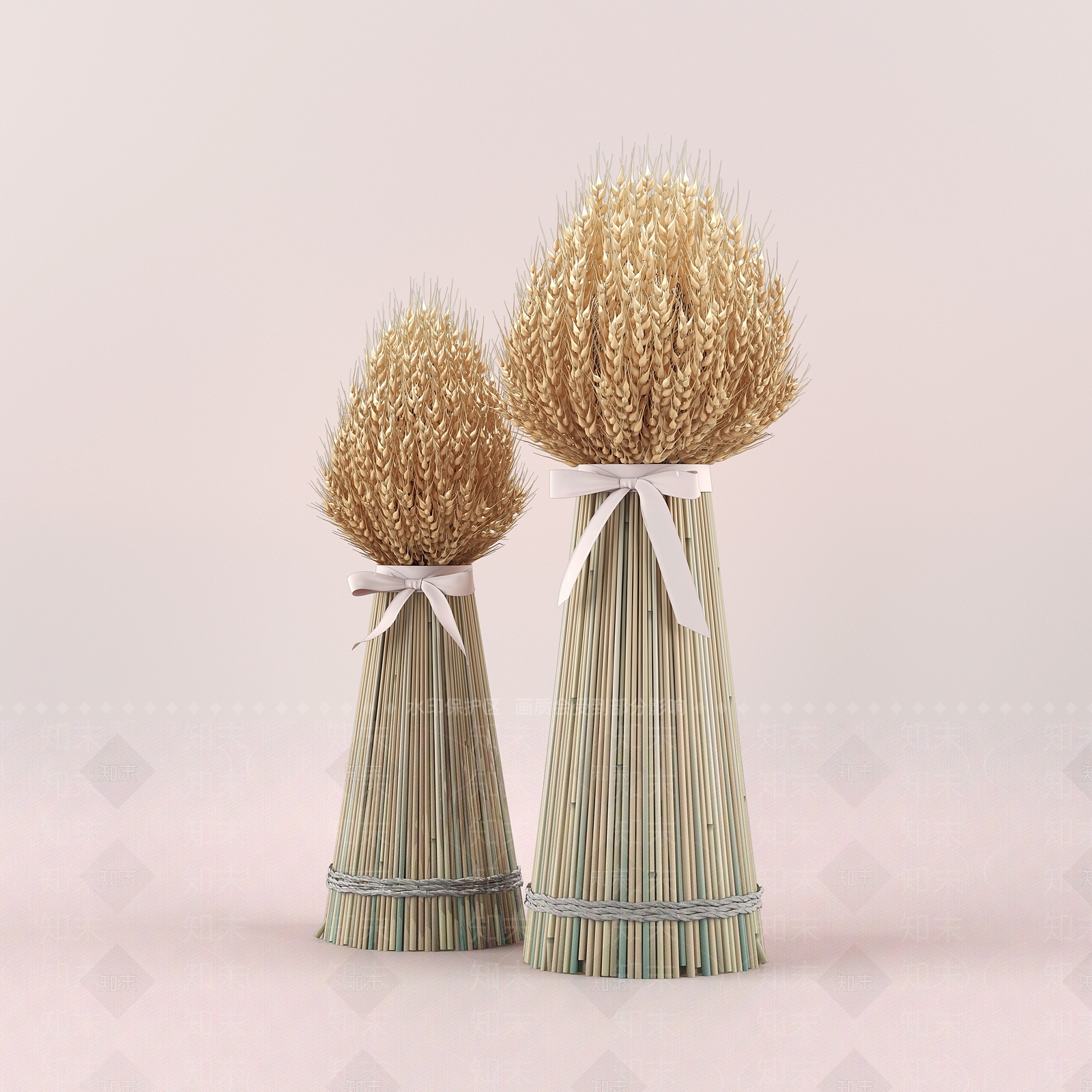 现代小麦3D模型下载【ID:1109904939】