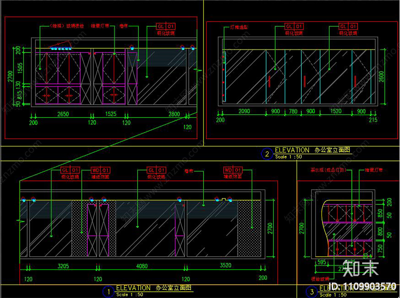 现代科技公司CADcad施工图下载【ID:1109903570】