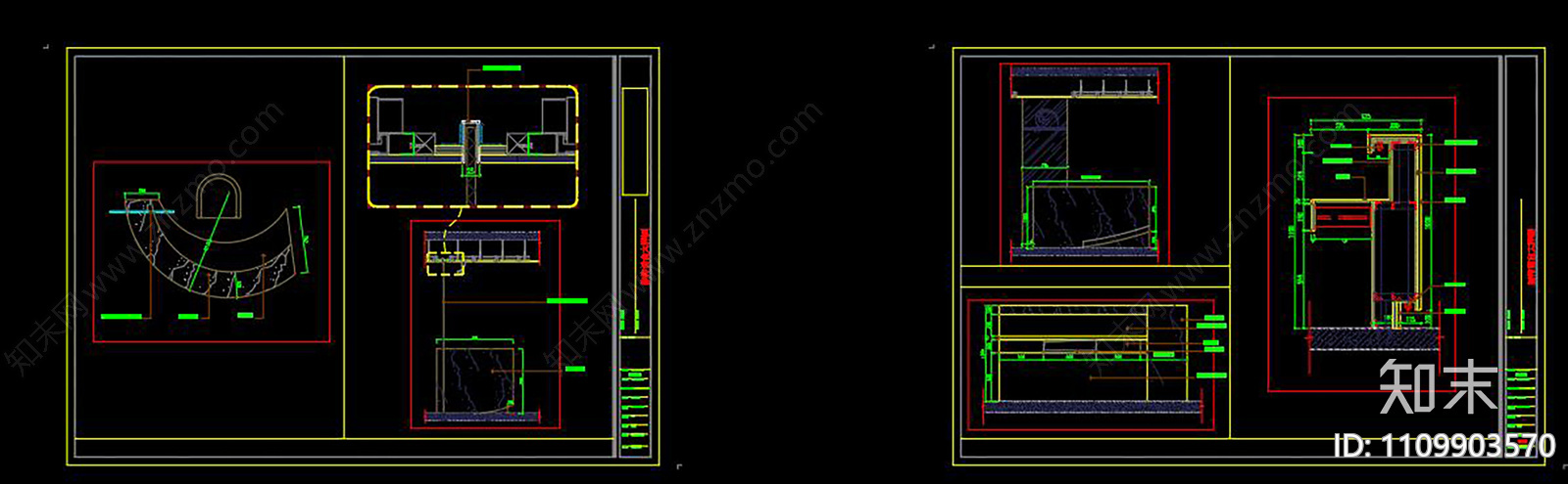 现代科技公司CADcad施工图下载【ID:1109903570】