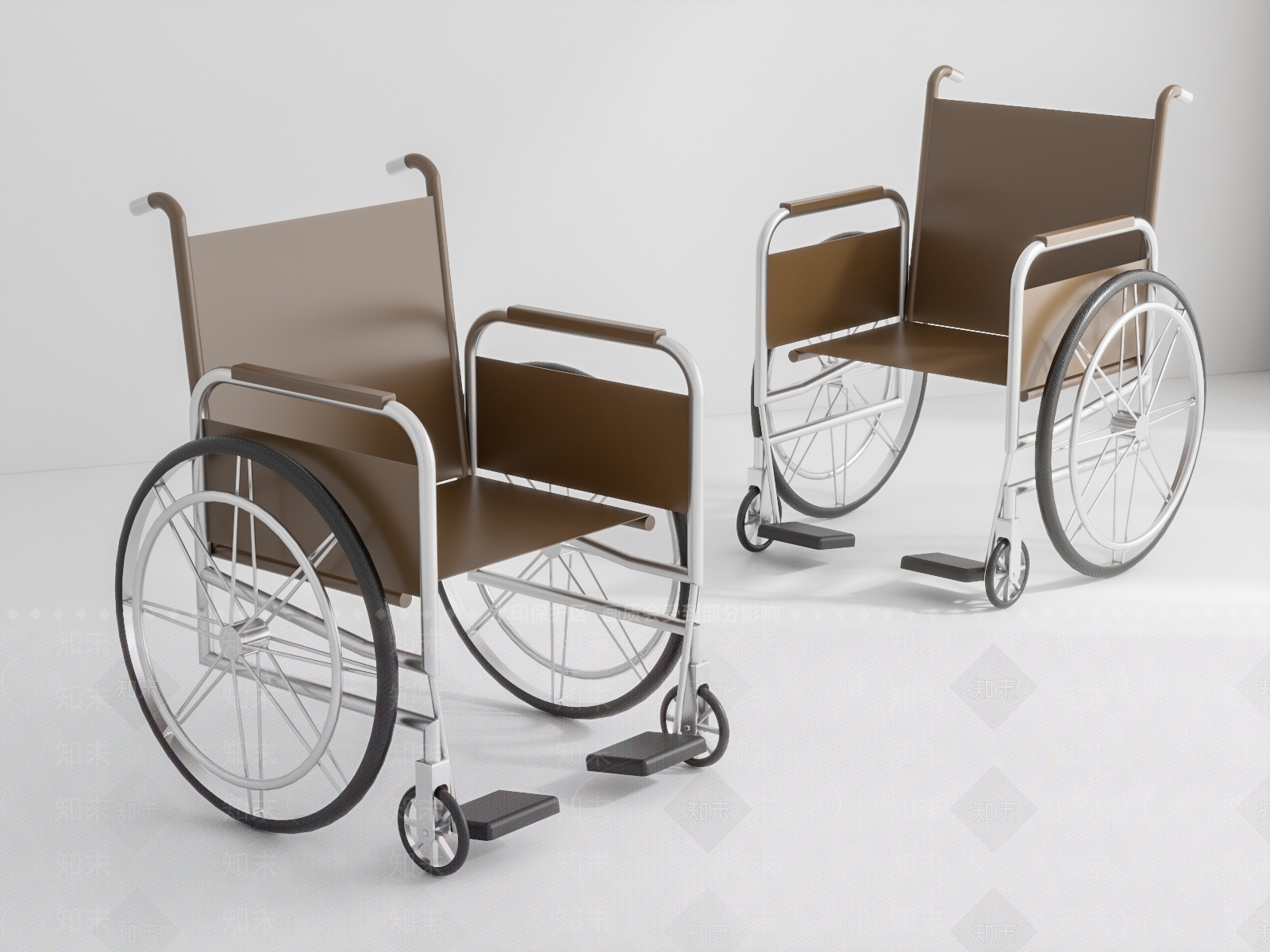 现代轮椅3D模型下载【ID:1110018609】