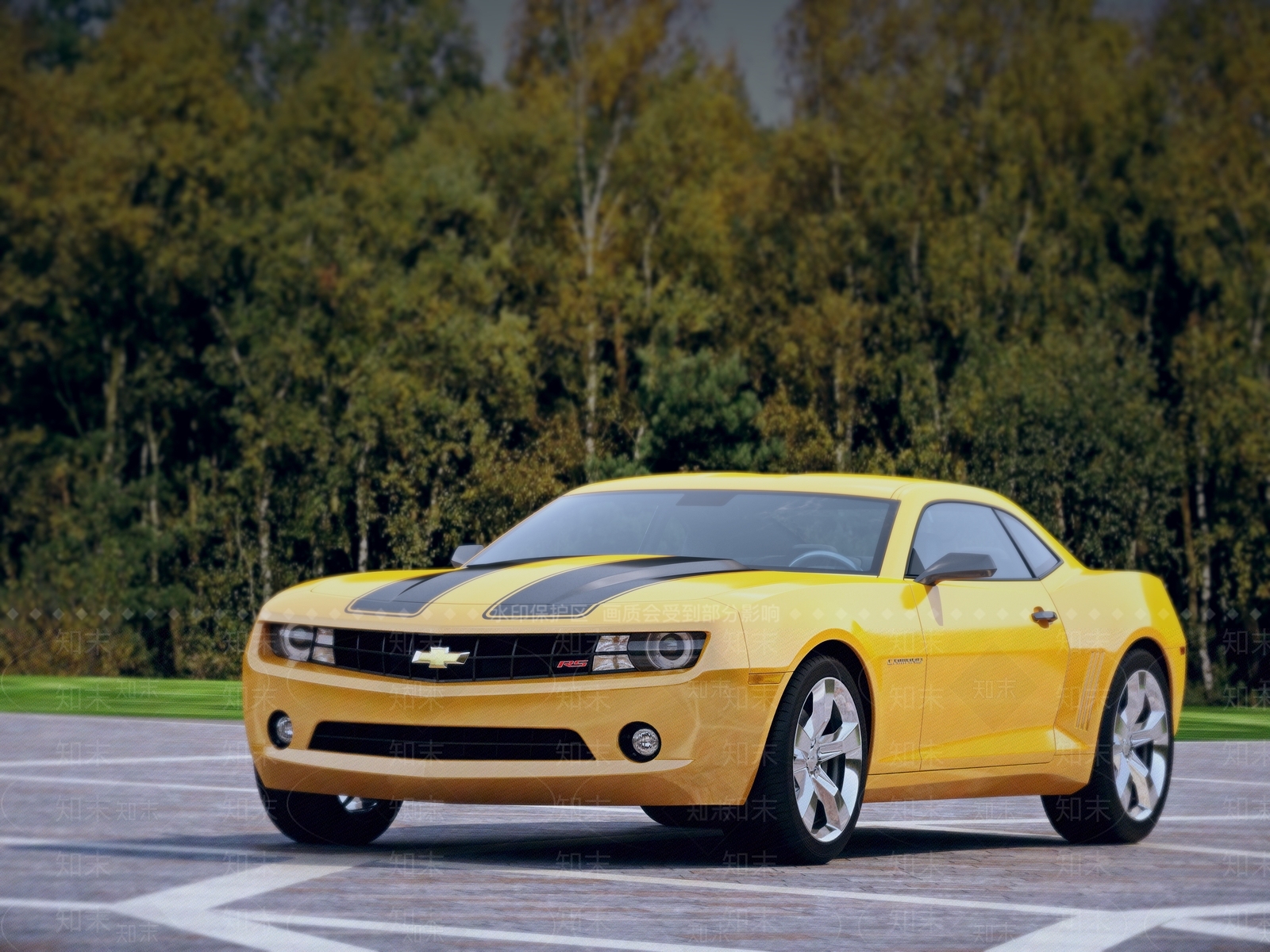 现代大黄蜂跑车3D模型下载【ID:1110041723】