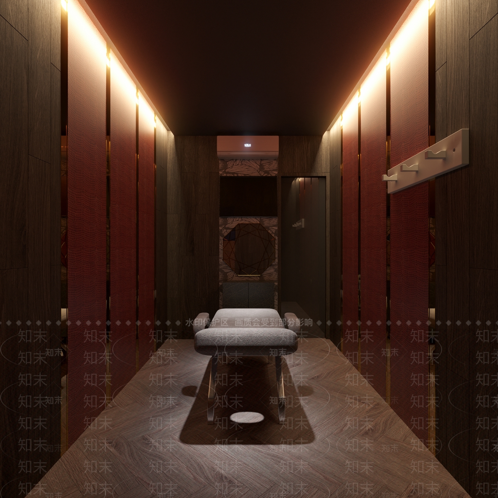 现代美容SPA店3D模型下载【ID:1110057571】