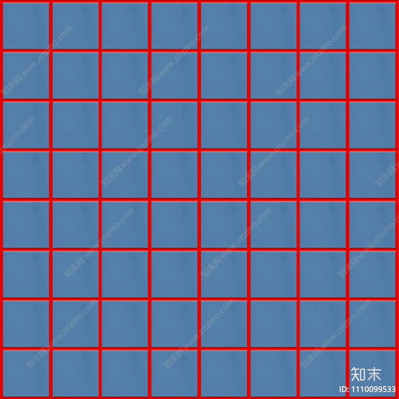 小火柴红缝蓝色格子砖贴图下载【ID:1110099533】