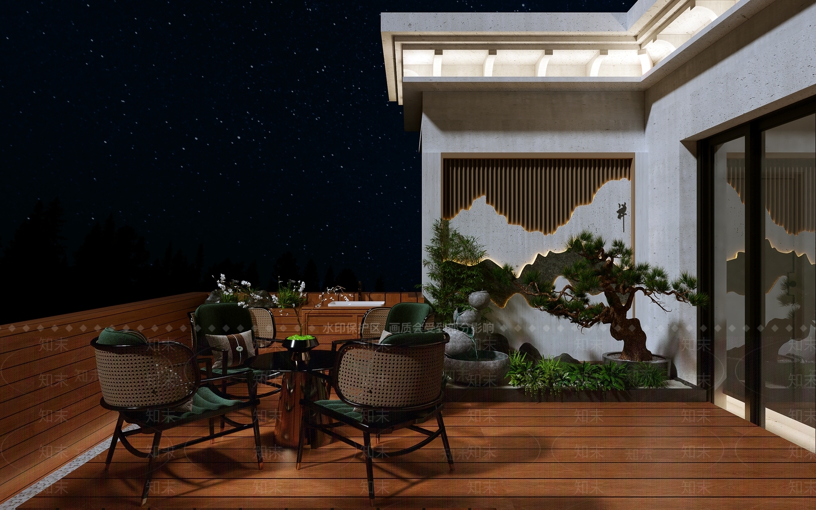 新中式3D模型下载【ID:1110105977】