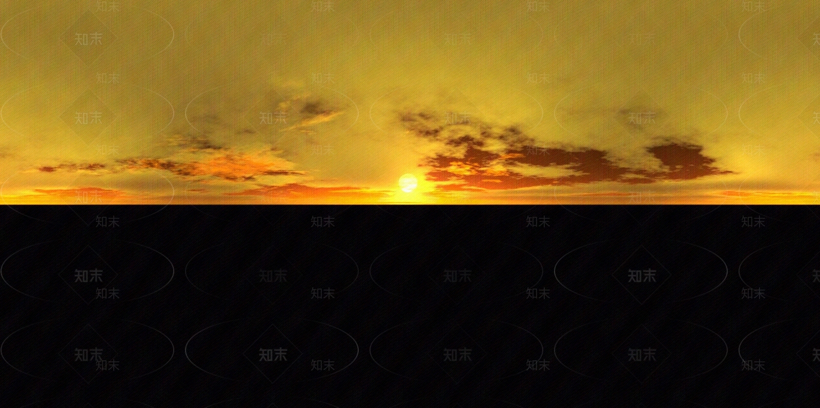 全景黄昏HDRI贴图贴图下载【ID:1110159084】