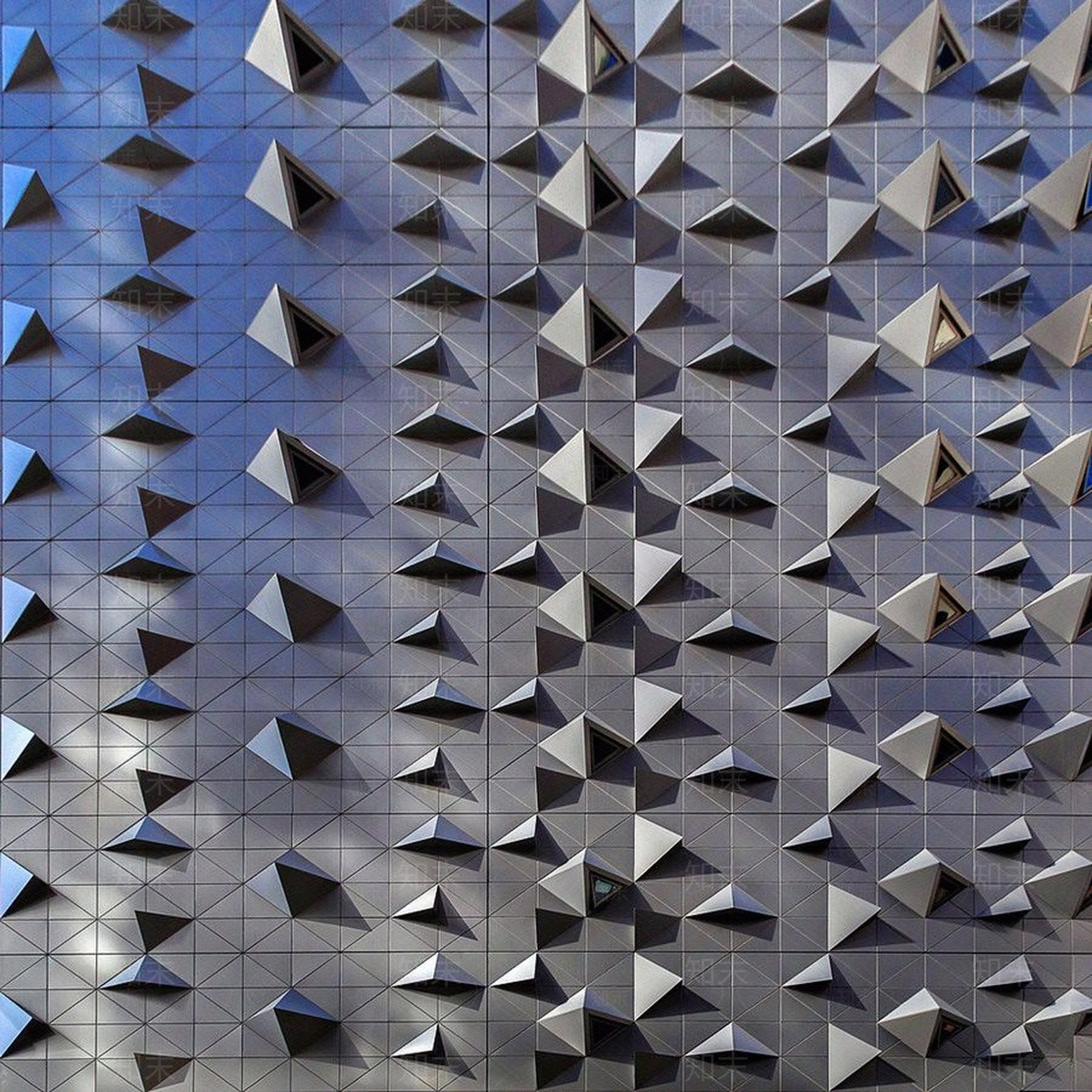 金属质感建筑立面纹理贴图下载【ID:1110166814】