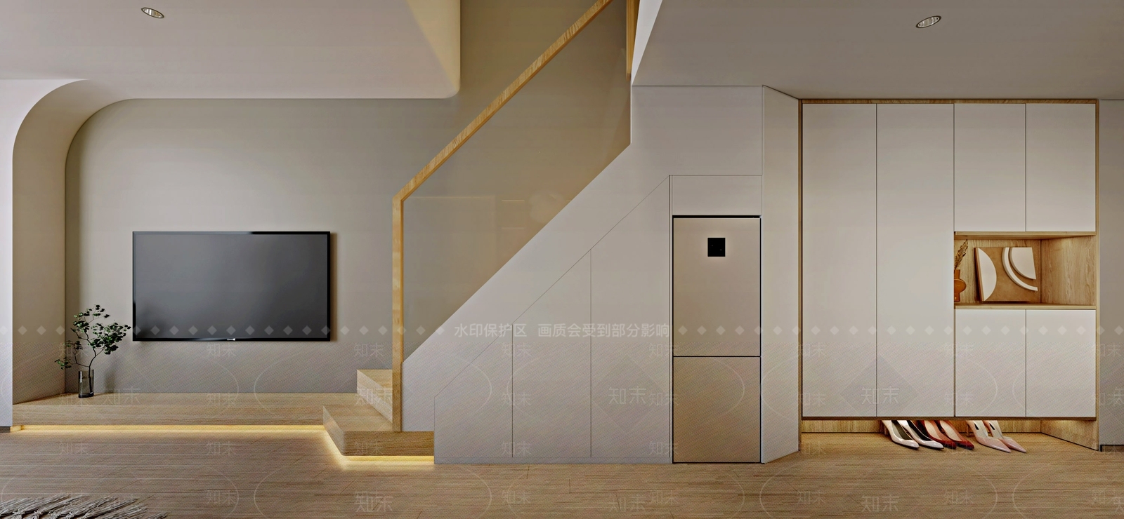 现代单身公寓3D模型下载【ID:1110215664】