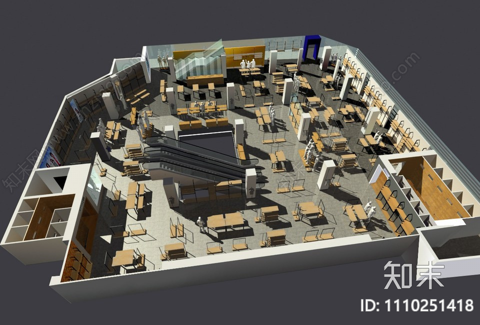 现代简约cad施工图下载【ID:1110251418】