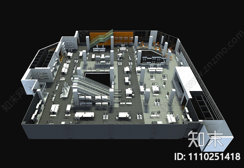现代简约cad施工图下载【ID:1110251418】
