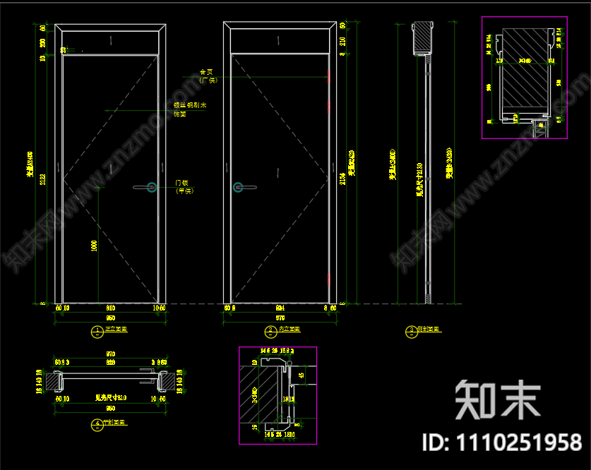 全屋木工定制图纸施工图下载【ID:1110251958】