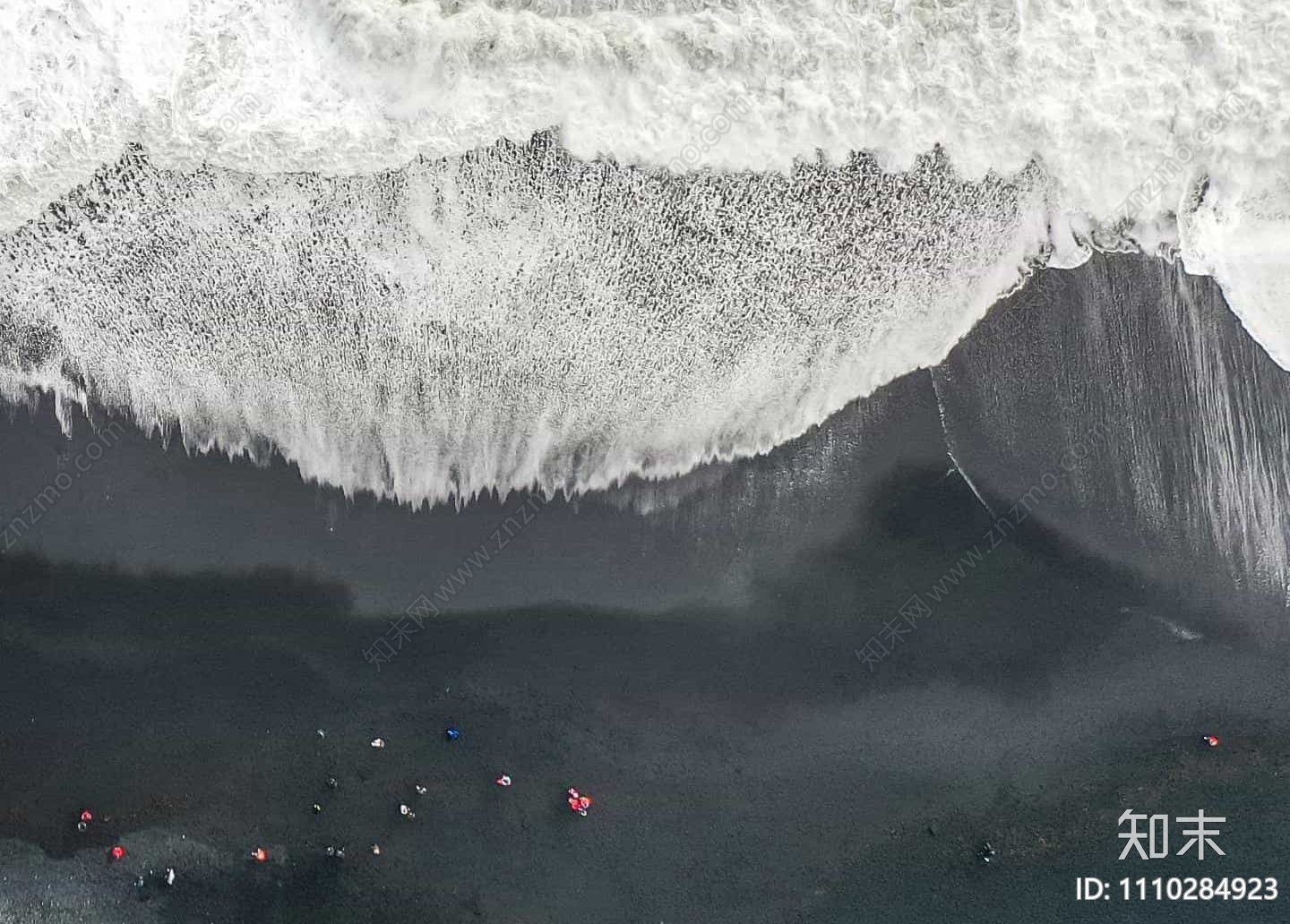 水滩海浪风景外景贴图下载【ID:1110284923】