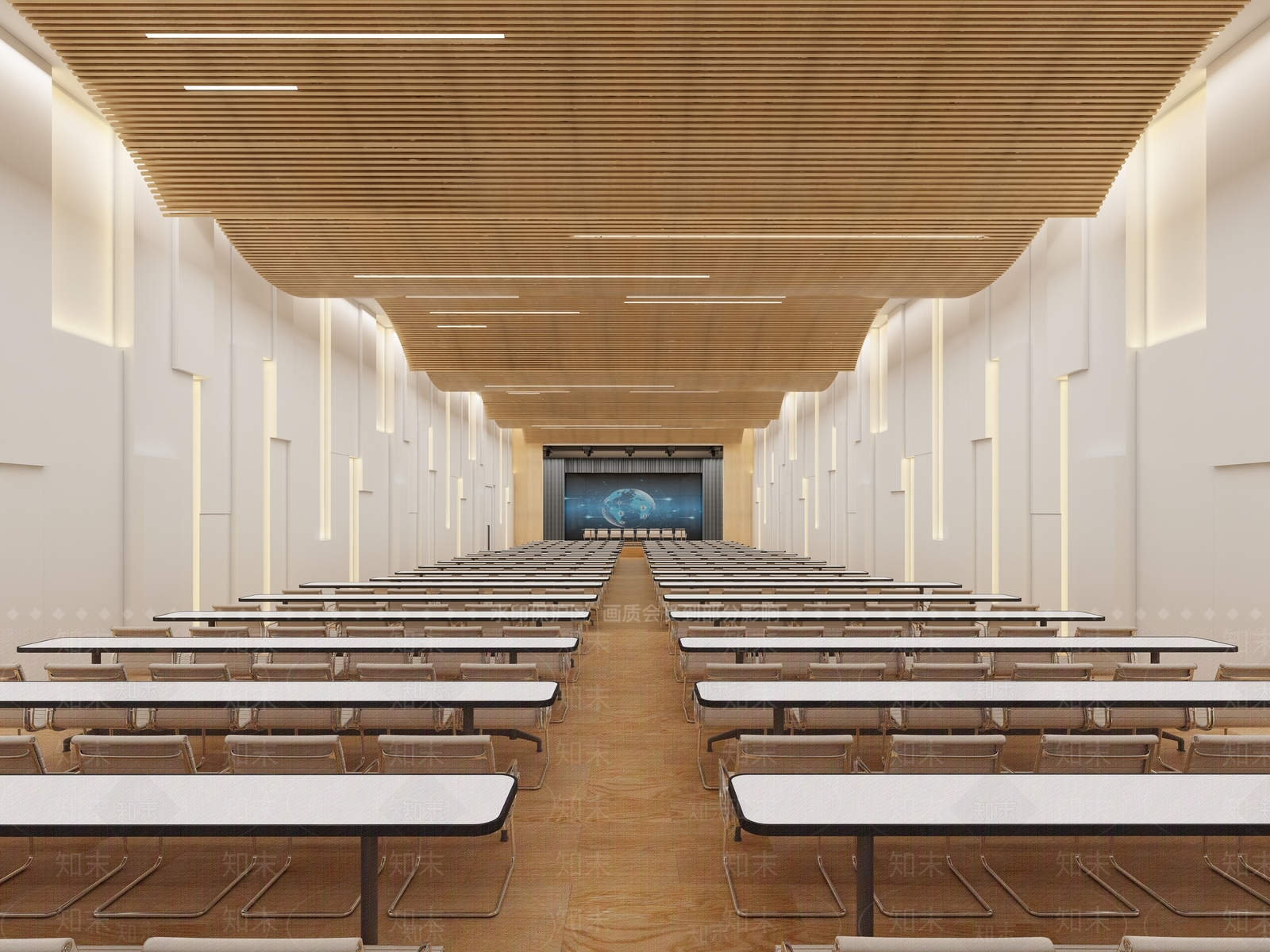 现代报告厅3D模型下载【ID:1110297255】