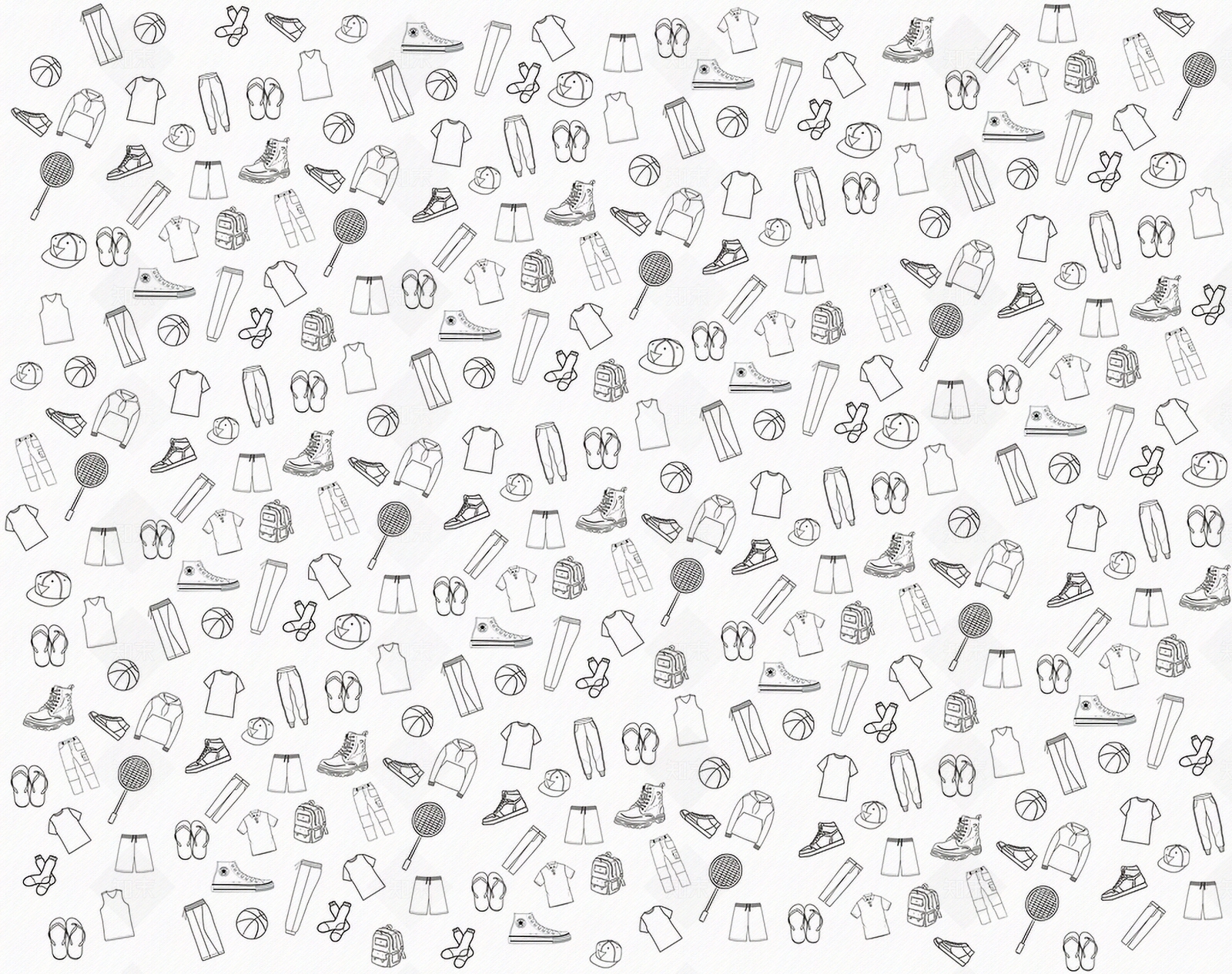 运动品牌背景壁纸贴图下载【ID:1110386974】