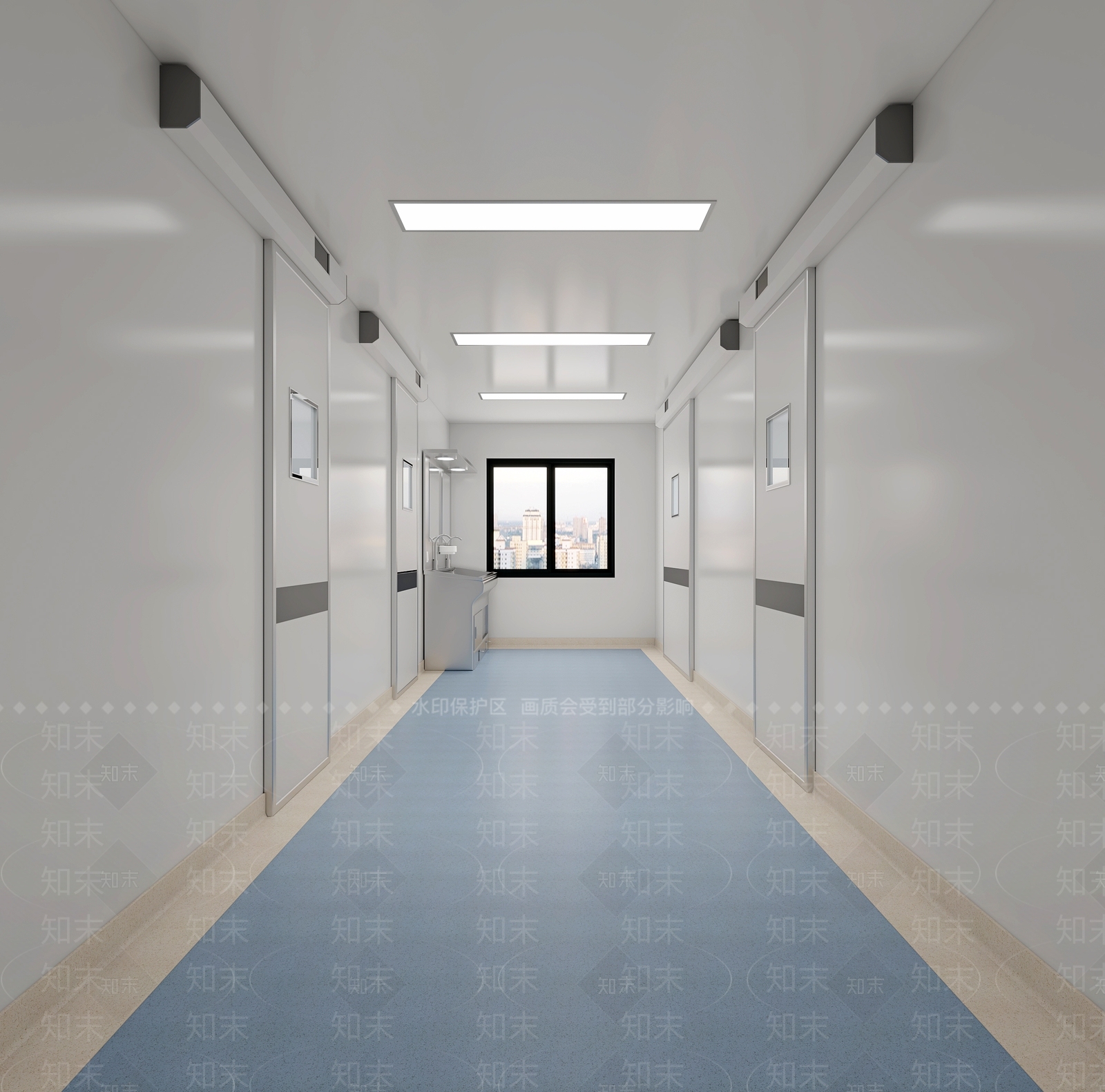 现代医院手术室3D模型下载【ID:1110412725】