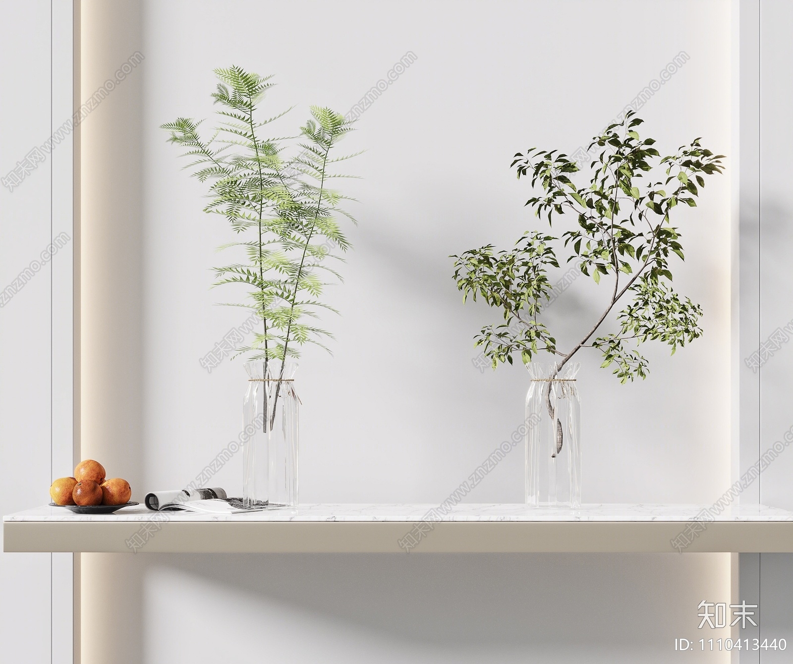 现代水生植物3D模型下载【ID:1110413440】