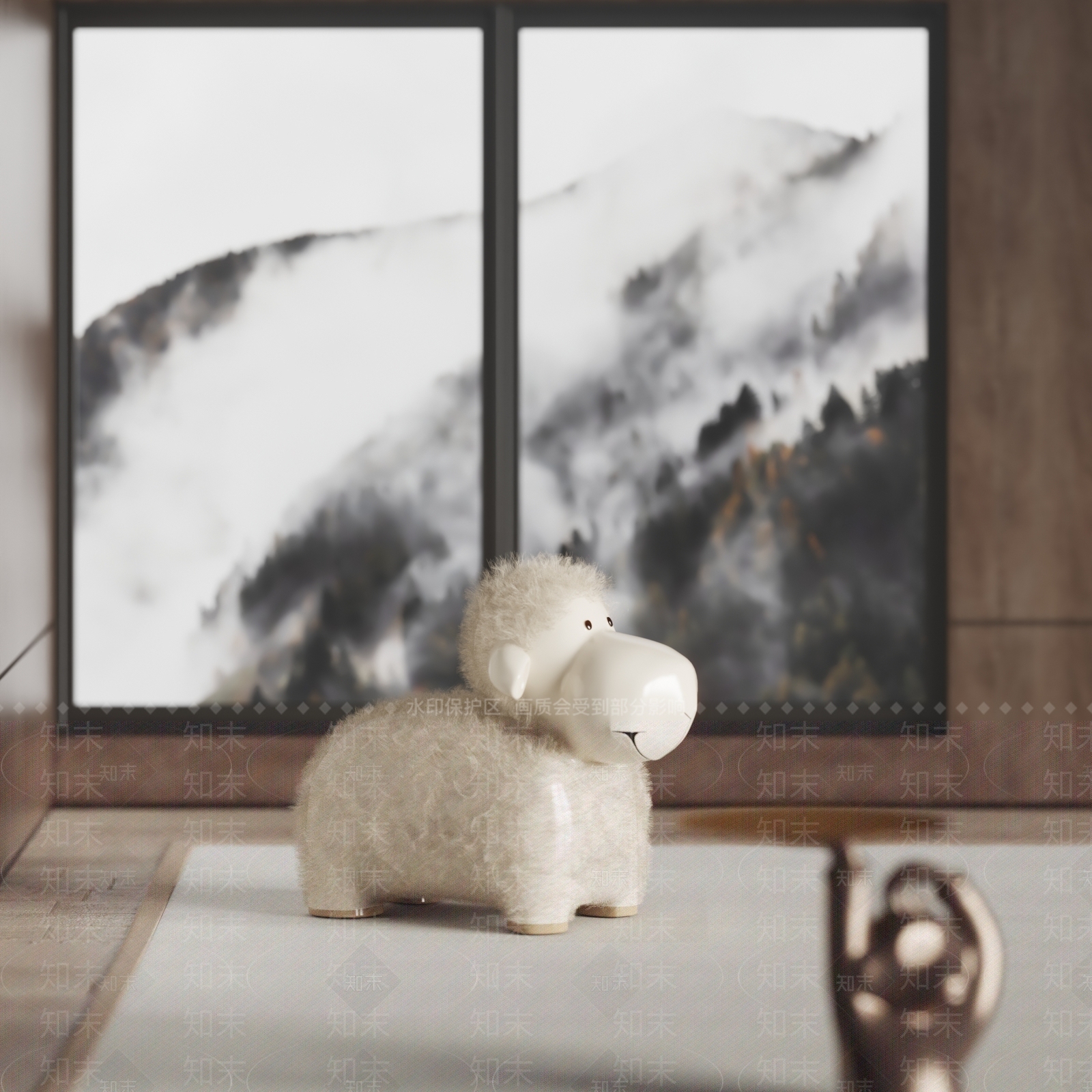 现代儿童椅3D模型下载【ID:1110463630】