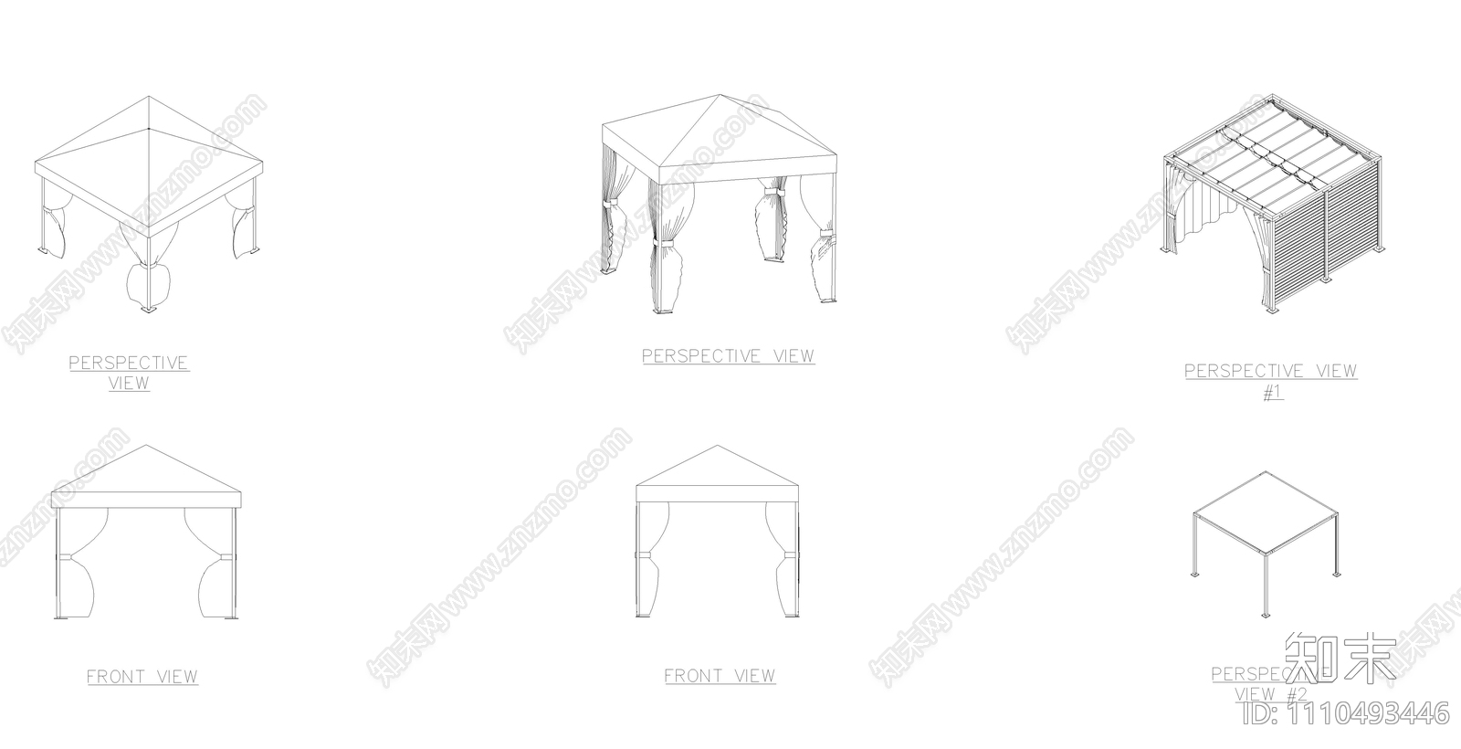 床帐CADcad施工图下载【ID:1110493446】