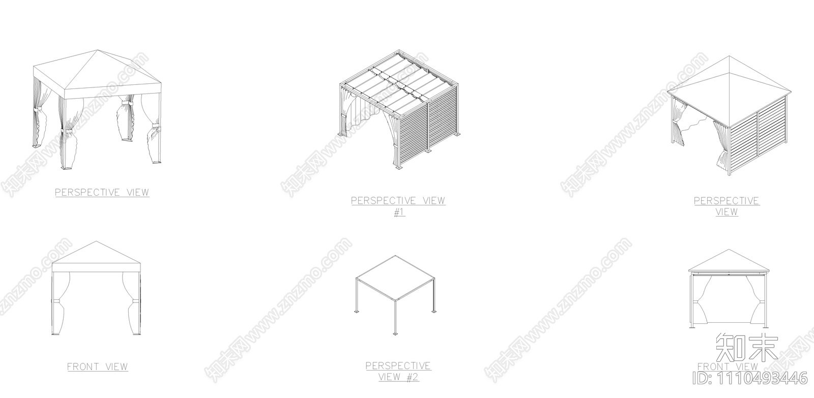 床帐CADcad施工图下载【ID:1110493446】