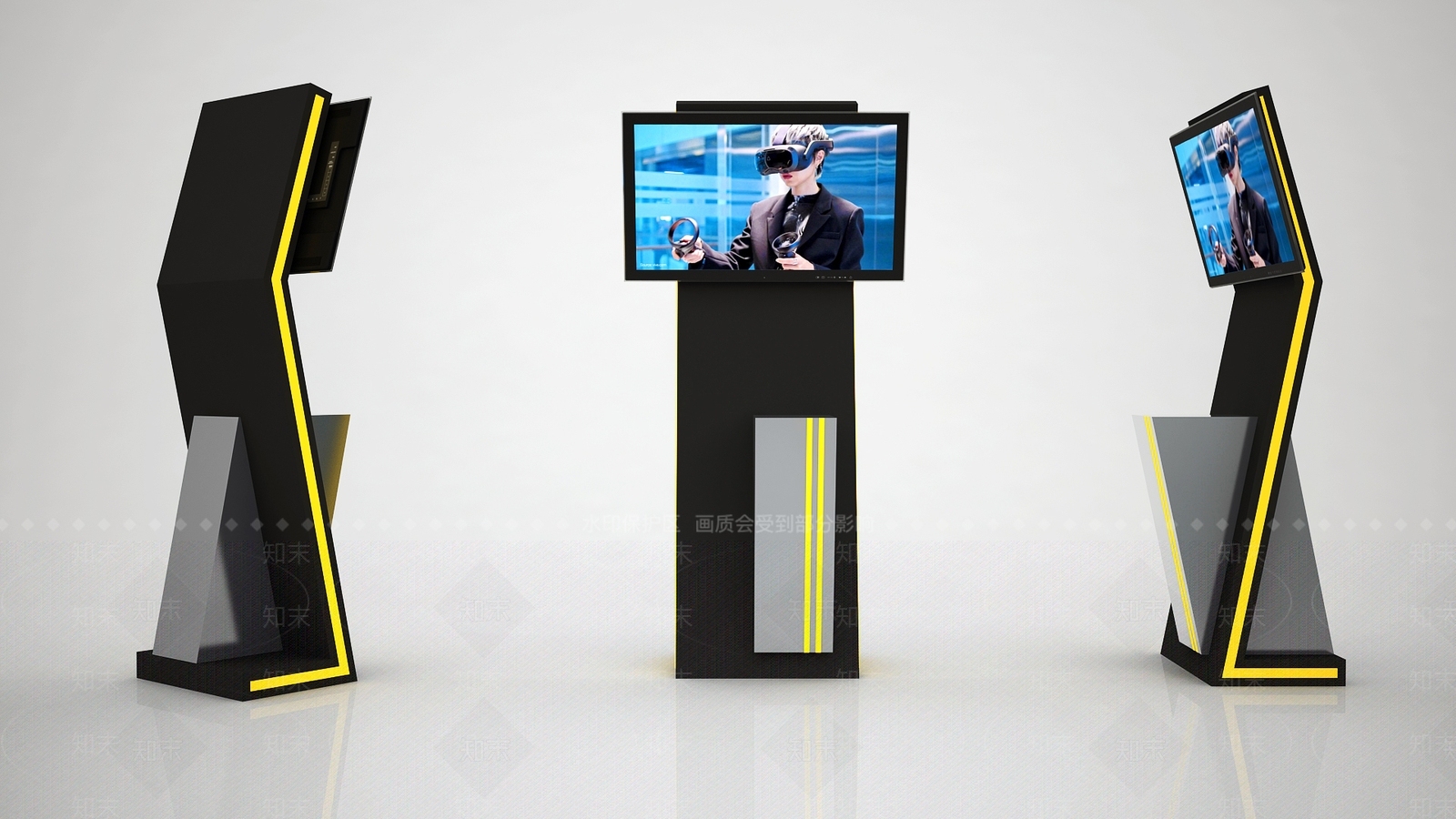 现代触摸屏3D模型下载【ID:1110517783】