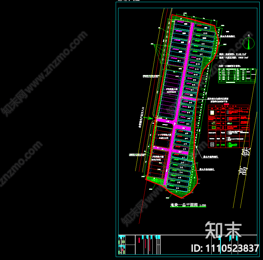 一层大棚初步设计建筑图纸cad施工图下载【ID:1110523837】