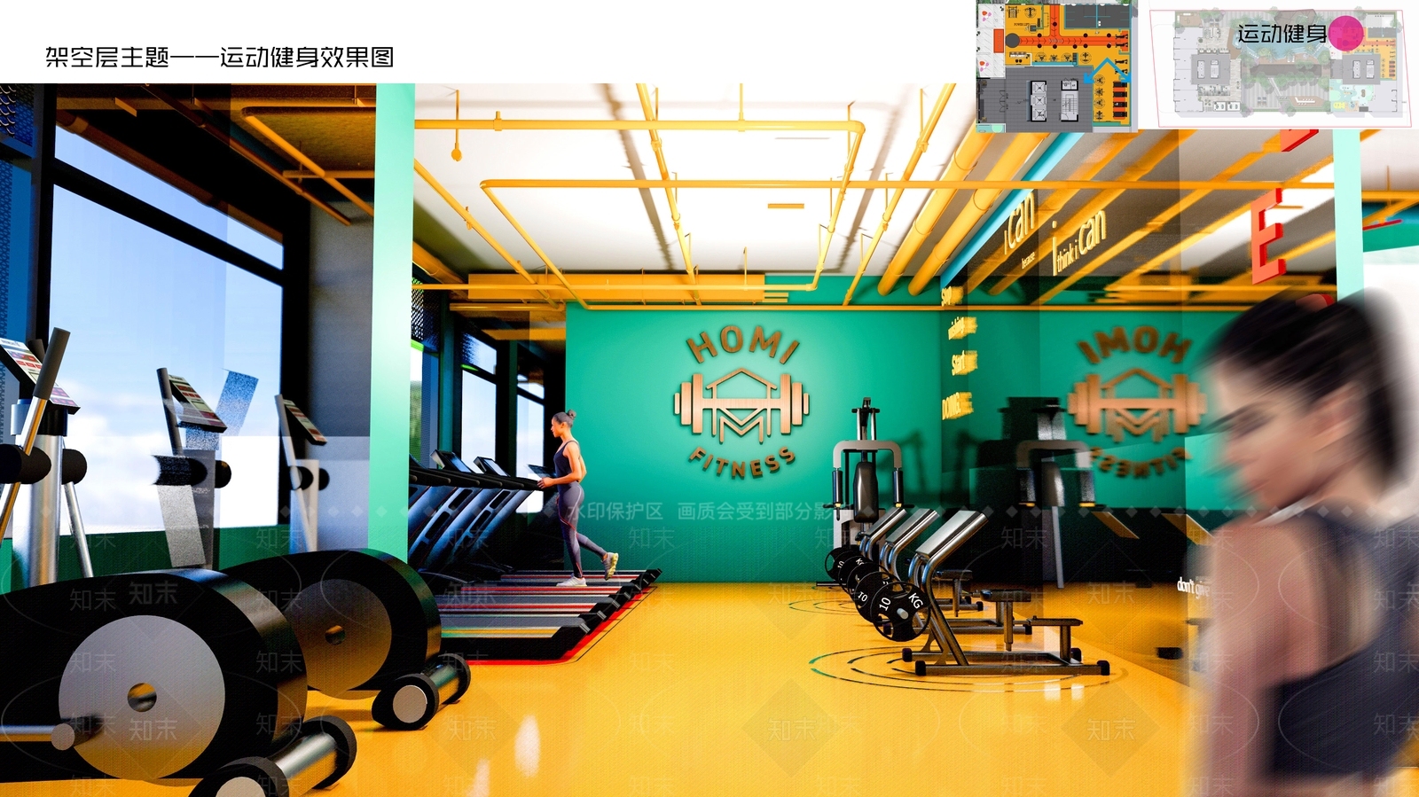 现代其它休闲娱乐空间SU模型下载【ID:1110962279】