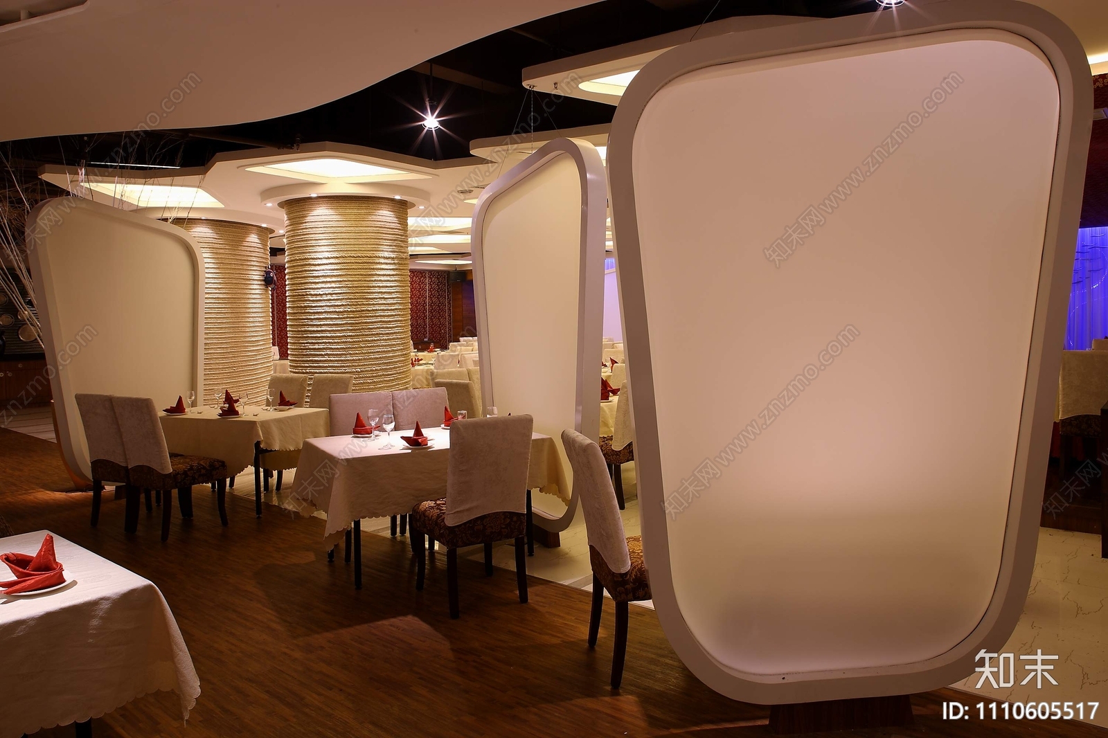 餐饮会所cad施工图下载【ID:1110605517】