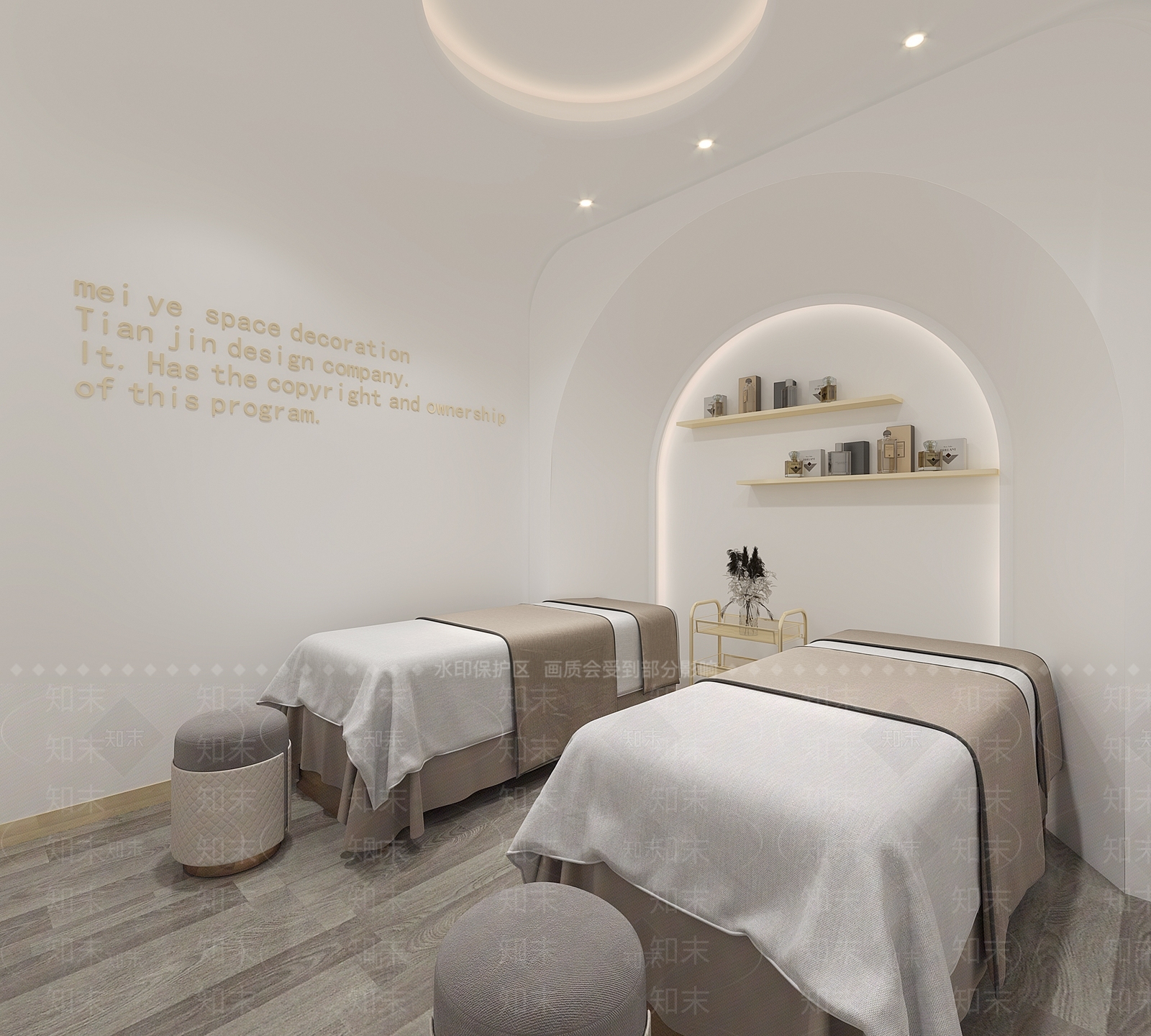 现代美发店3D模型下载【ID:1110621373】