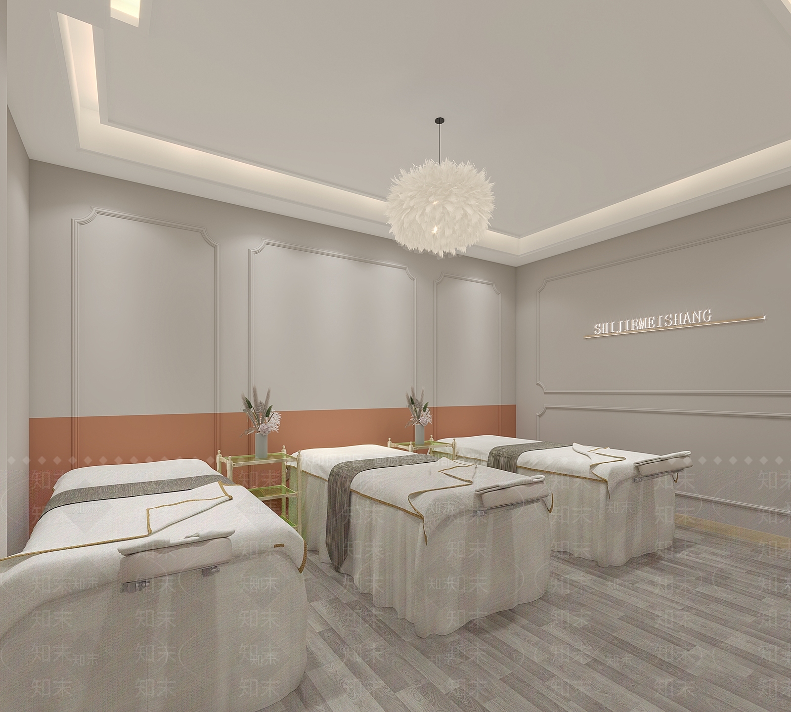 现代美发店3D模型下载【ID:1110621373】