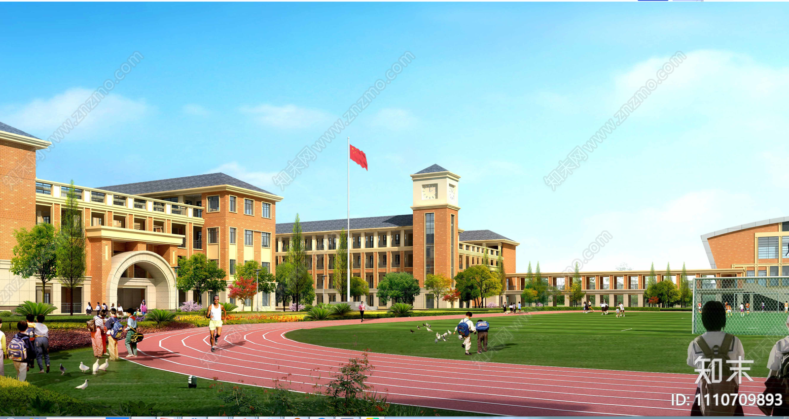 小学建筑施工图下载【ID:1110709893】