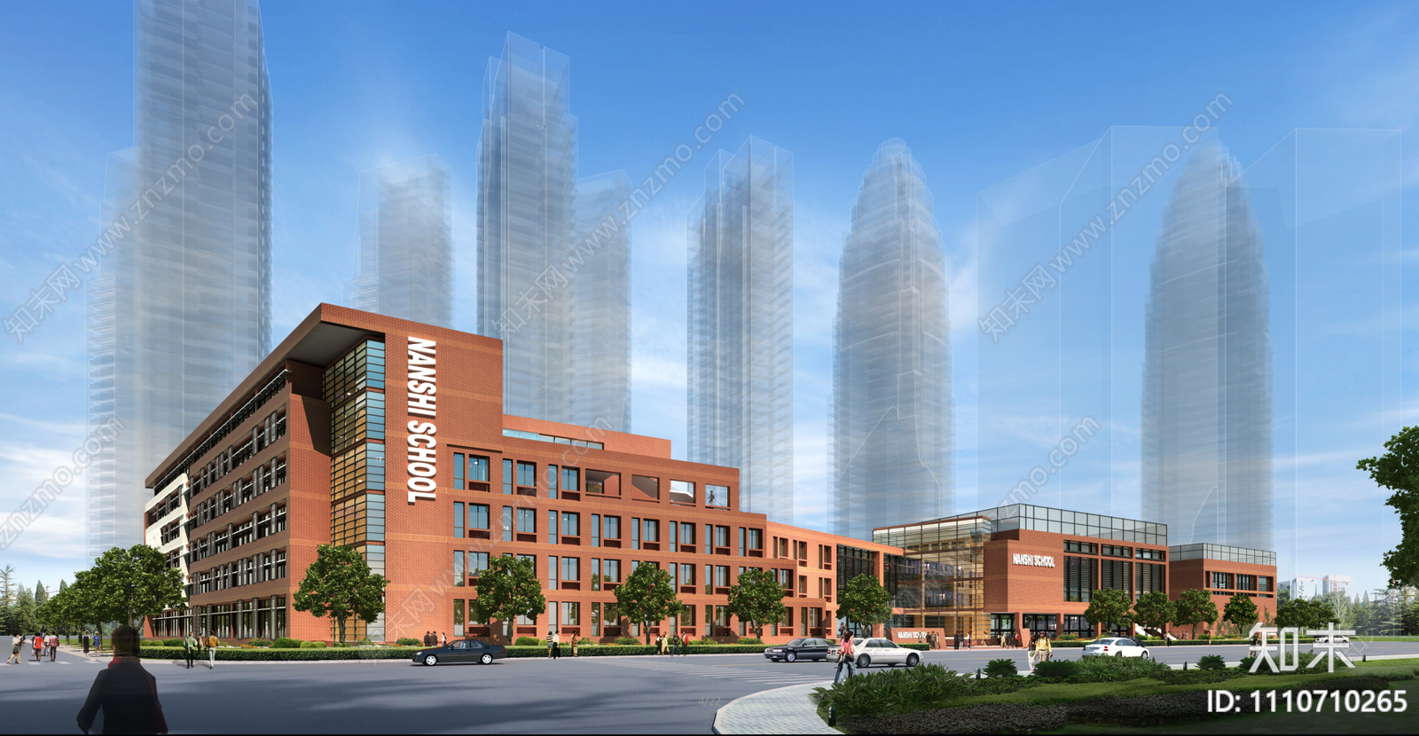 小学方案cad施工图下载【ID:1110710265】