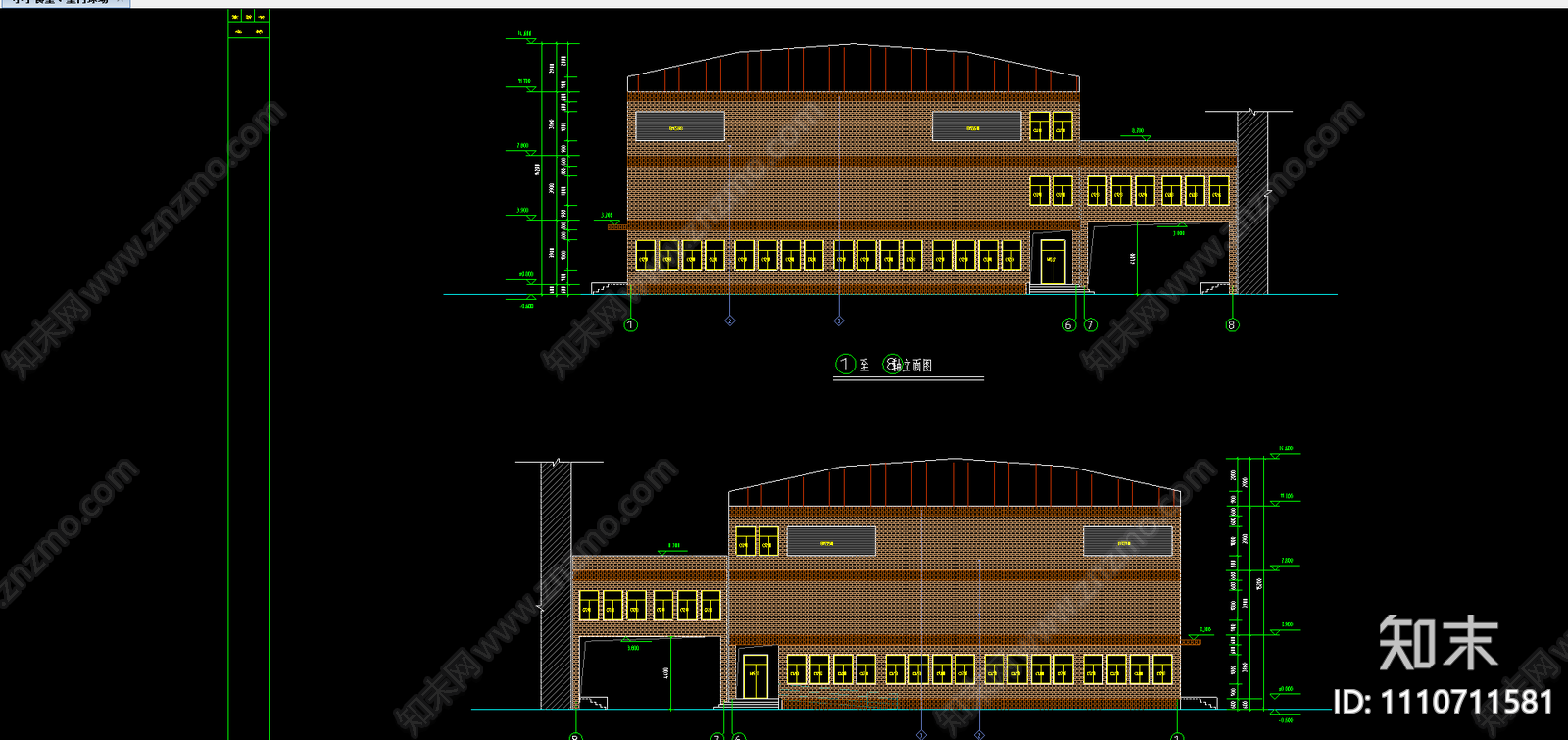 某小学全套建筑施工图施工图下载【ID:1110711581】