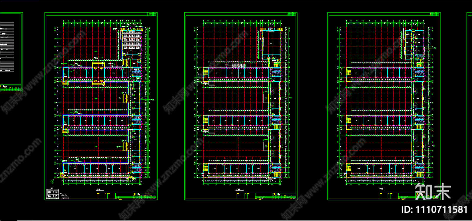 某小学全套建筑施工图施工图下载【ID:1110711581】