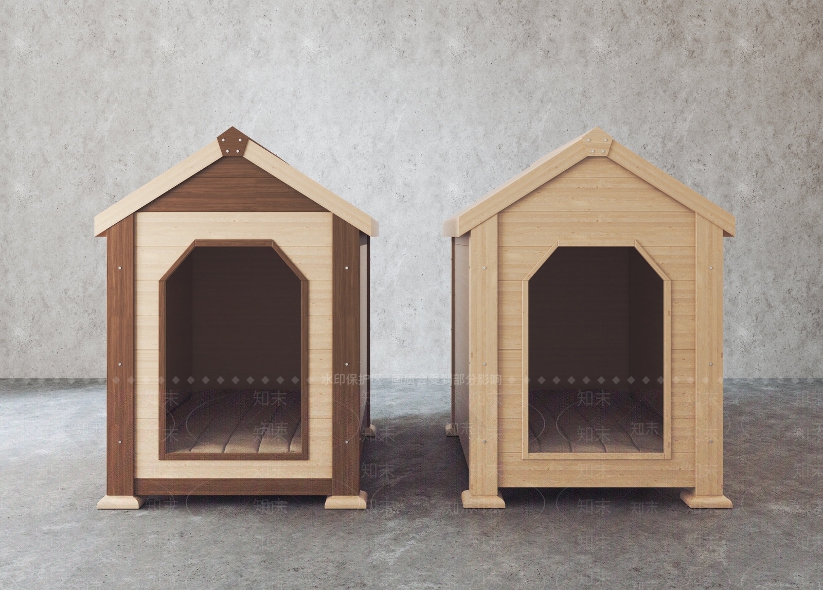 现代宠物狗屋3D模型下载【ID:1110787638】