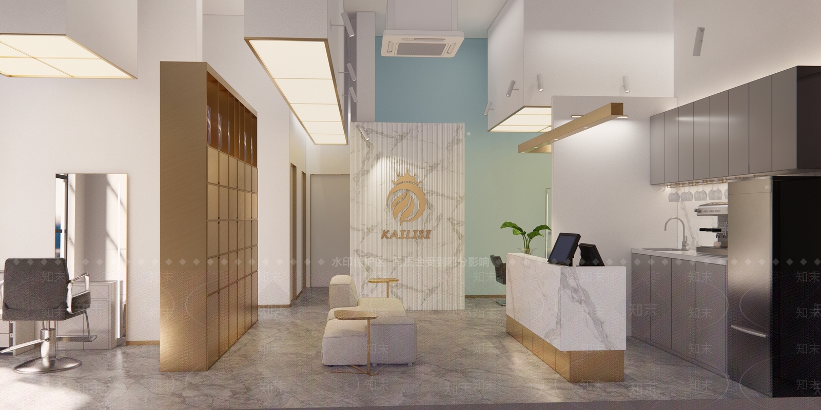 现代理发店SU模型下载【ID:1110767386】