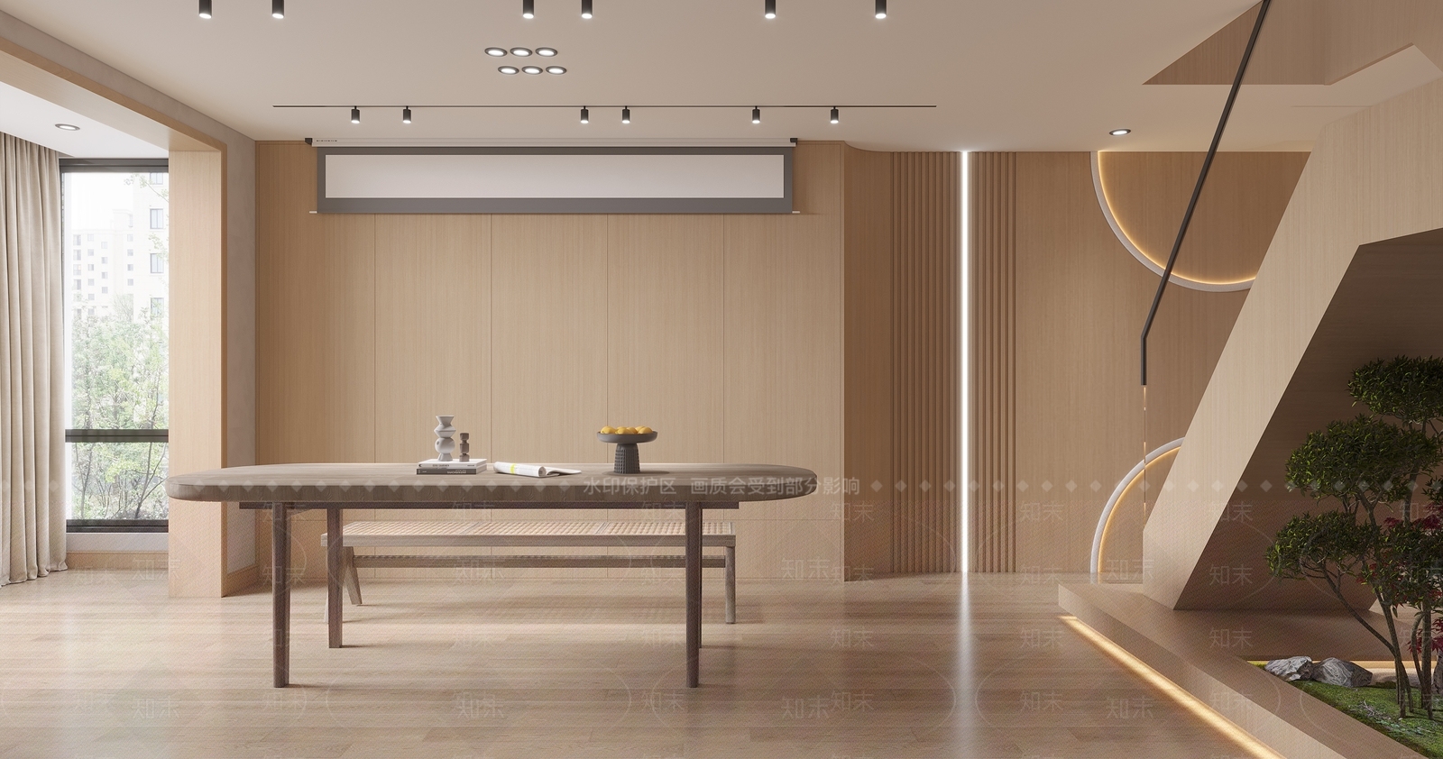 侘寂单身公寓3D模型下载【ID:1110793394】