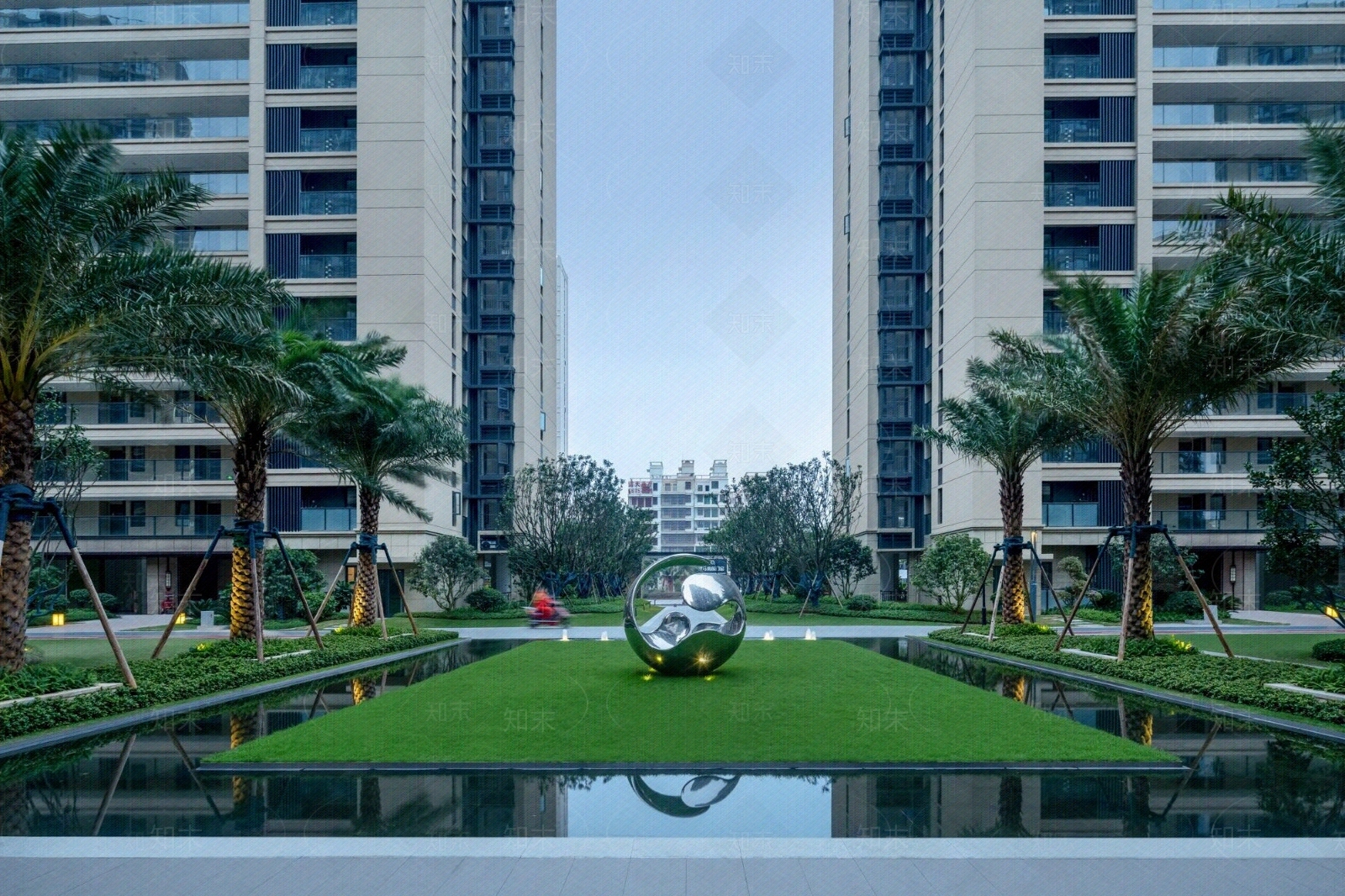 小区外景高清贴图材质
