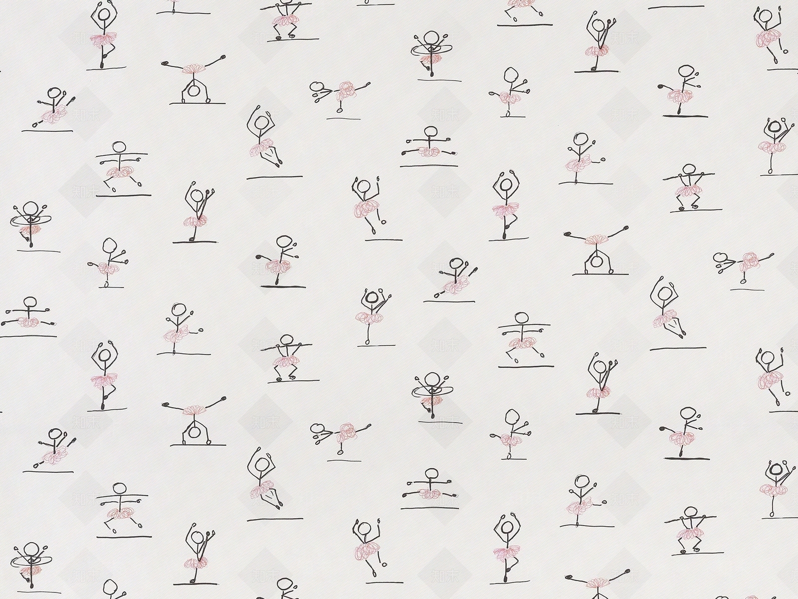 舞蹈小人壁纸贴图下载【ID:1110821180】