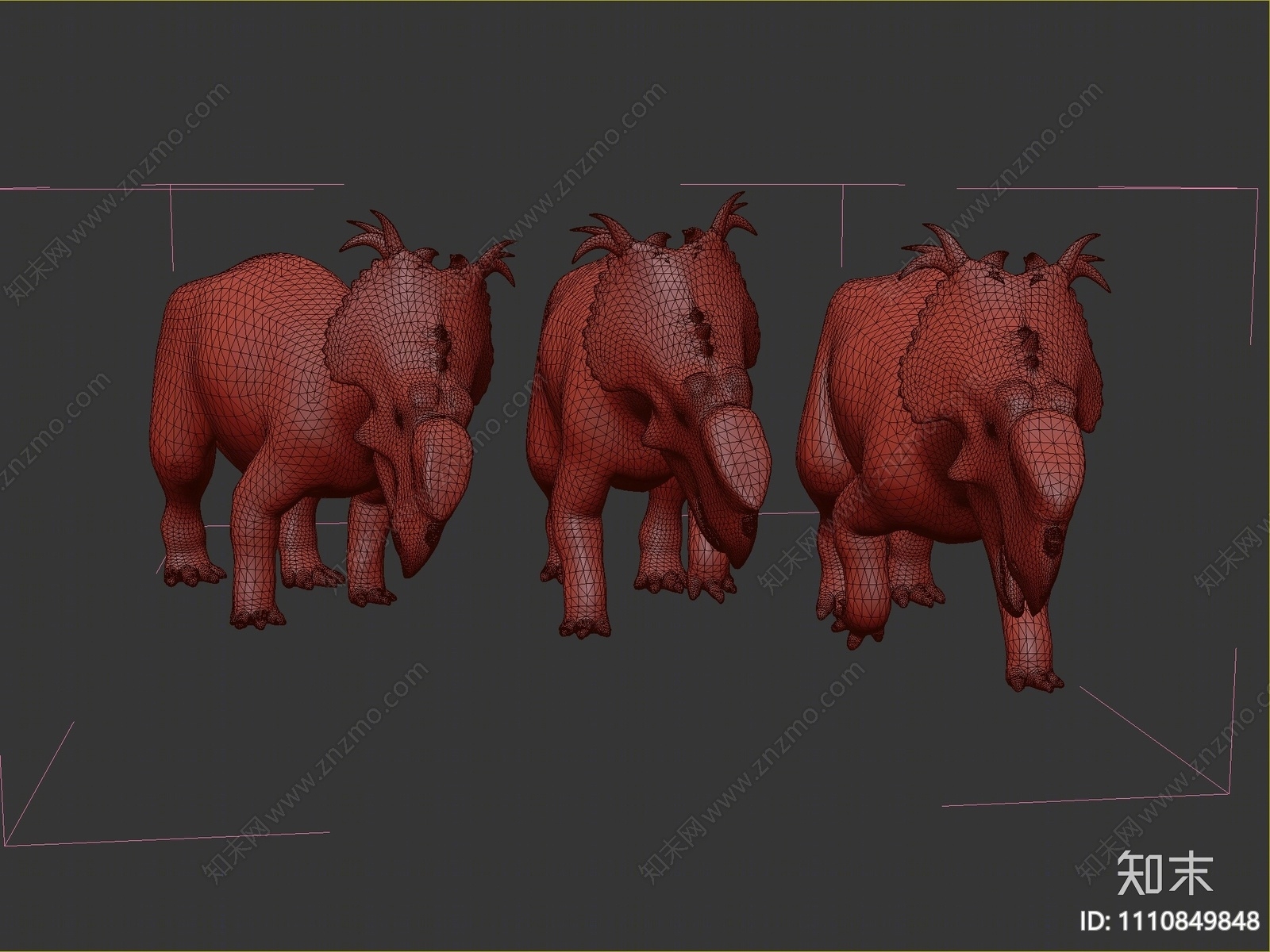 现代恐龙3D模型下载【ID:1110849848】