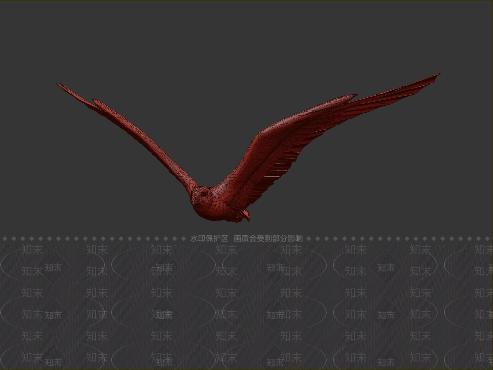 现代老鹰3D模型下载【ID:1110850060】