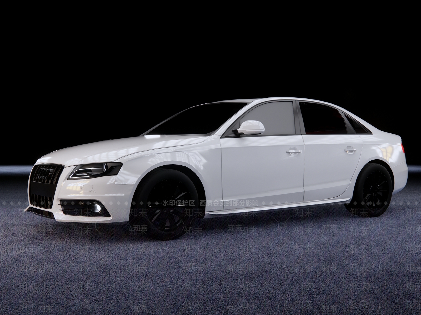 现代奥迪汽车SU模型下载【ID:1110929609】