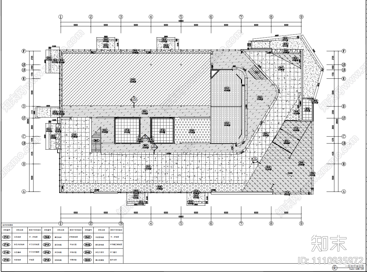 上海制药公司科普教育培训中心丨施工图cad施工图下载【ID:1110935972】