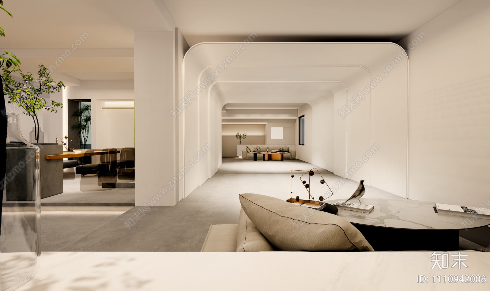 花沐嫁衣婚纱店施工图施工图下载【ID:1110942008】