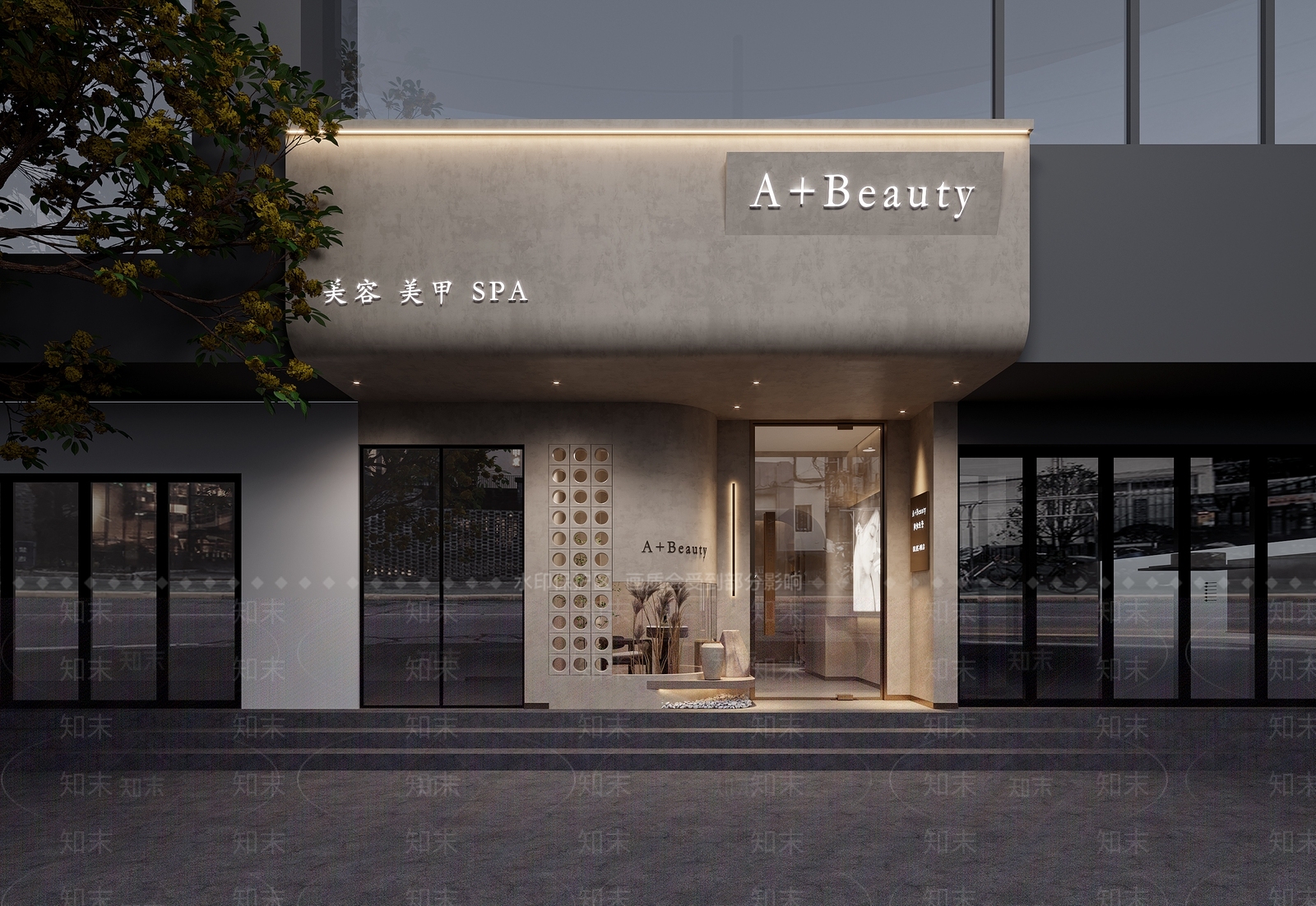 侘寂玄关3D模型下载【ID:1221757501】